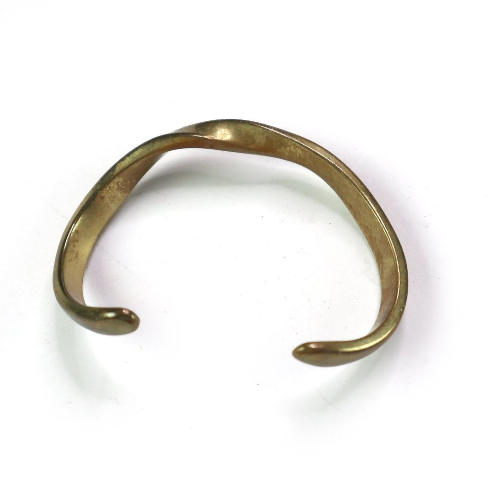 SAUSALITO CRAFTWORKS Bronze Bangle Bracelet Small